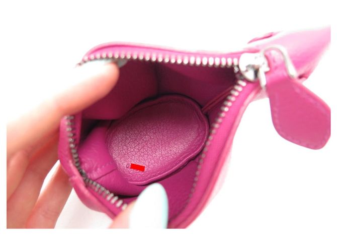 CARTERA DE CUERO LOEWE BEAR ROSA 199.30.N96 - vista 7
