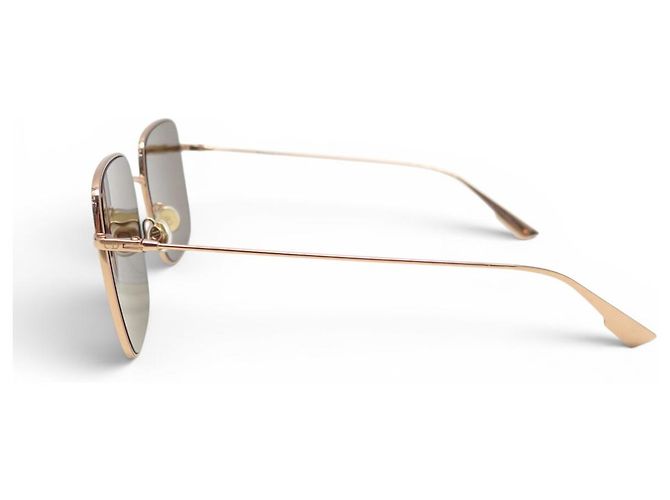 NUOVI OCCHIALI DA SOLE DIOR STELLAIRE METALLO ORO ROSA D'oro - vista 2