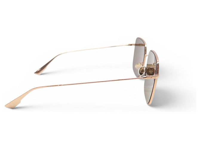 NUOVI OCCHIALI DA SOLE DIOR STELLAIRE METALLO ORO ROSA D'oro - vista 4