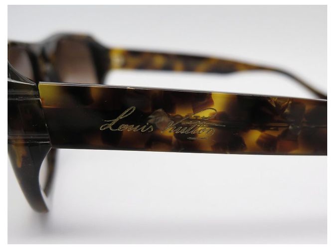 GAFAS DE SOL LOUIS VUITTON HUNTINGTON MARRÓN Z0045W NUEVAS Castaño - vista 7