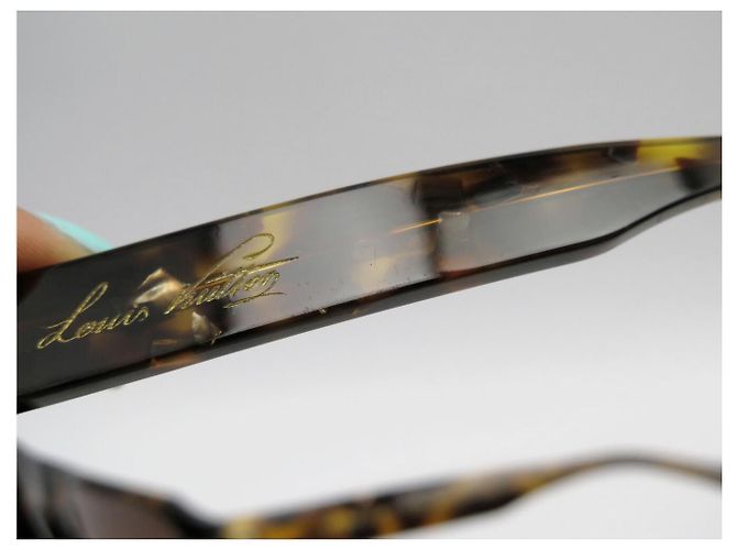 GAFAS DE SOL LOUIS VUITTON HUNTINGTON MARRÓN Z0045W NUEVAS Castaño - vista 8