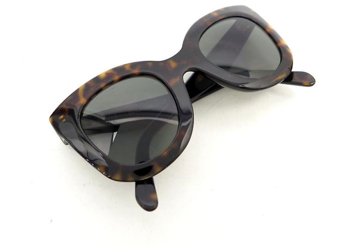 Céline GAFAS DE SOL CELINE 3 DOTS BUTTERFLY CL4005IN MARRÓN NUEVAS Castaño - vista 5