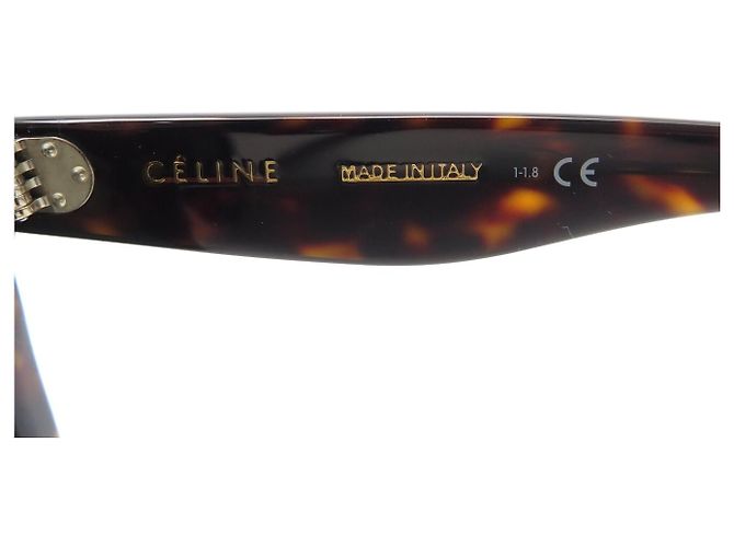 Céline GAFAS DE SOL CELINE 3 DOTS BUTTERFLY CL4005IN MARRÓN NUEVAS Castaño - vista 7