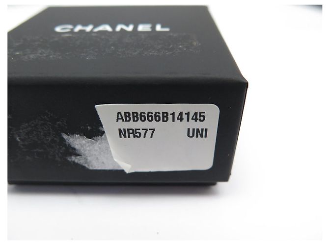 NUOVI ORECCHINI CHANEL DOUBLE HEART CC LOGO STRASS ABB666 D'oro - vista 11