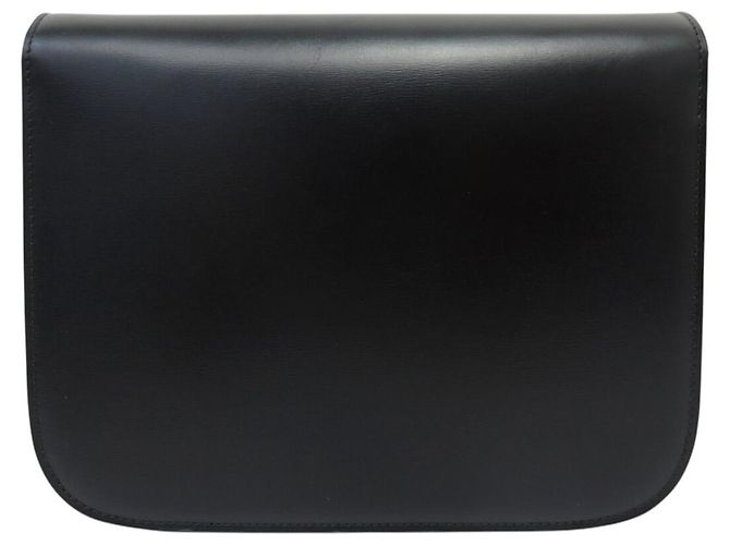 Céline BORSA CELINE CLASSIC MEDIUM IN PELLE BOX NERA A SPALLA Nero - vista 2
