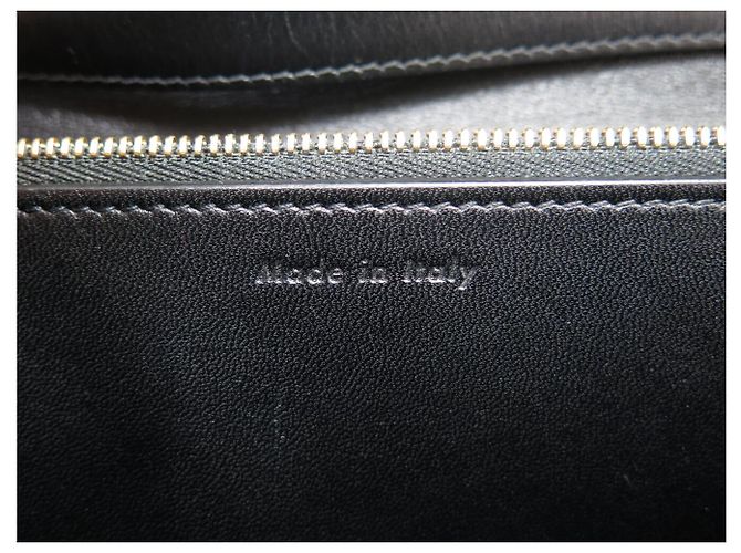 Céline BORSA CELINE CLASSIC MEDIUM IN PELLE BOX NERA A SPALLA Nero - vista 7