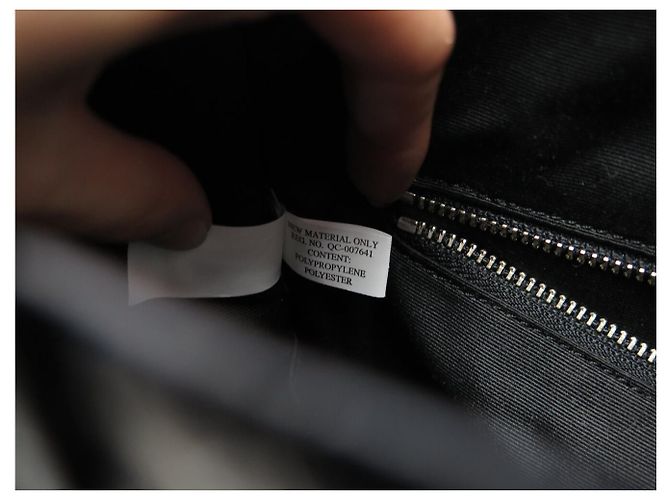 NUOVA BORSA MARC JACOBS THE MEDIUM TOTE BAG PELLE CROCO TRACCOLLA Nero - vista 15