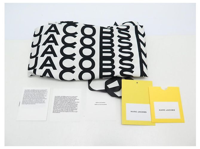 NUOVA BORSA MARC JACOBS THE MEDIUM TOTE BAG PELLE CROCO TRACCOLLA Nero - vista 17