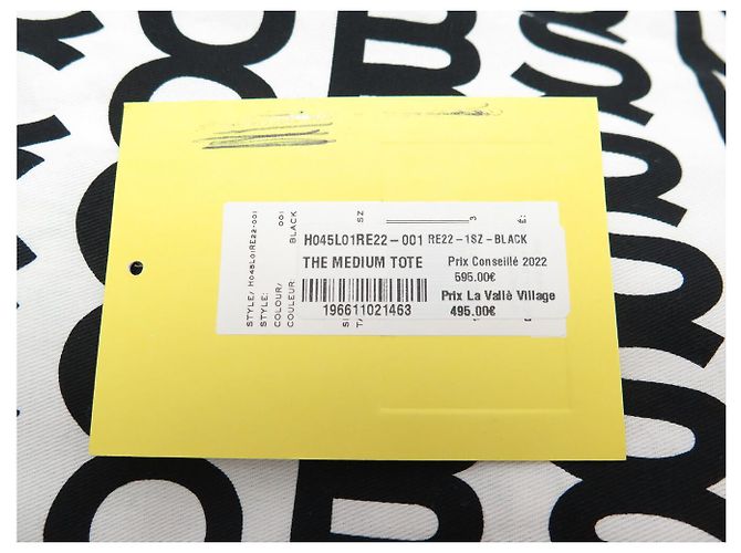 NUOVA BORSA MARC JACOBS THE MEDIUM TOTE BAG PELLE CROCO TRACCOLLA Nero - vista 18