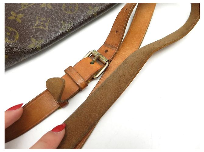 VINTAGE LOUIS VUITTON CARTOUCHIERE MM MONOGRAM CANVAS M51253 TASCHE Braun - Ansicht 15