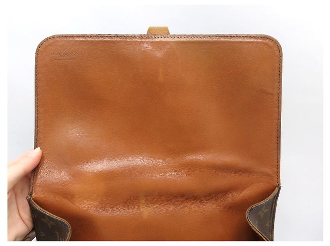 VINTAGE LOUIS VUITTON CARTOUCHIERE MM MONOGRAM CANVAS M51253 TASCHE Braun - Ansicht 7