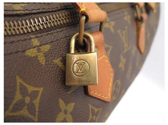 BORSA LOUIS VUITTON SPEEDY 40 M41522 IN TELA MONOGRAM Marrone - vista 9
