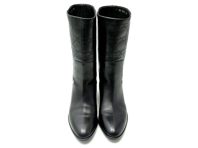 NUEVAS BOTAS CHRISTIAN DIOR BOTTES EVASION 35 CUERO CANNAGE KCH255CAN - vista 8