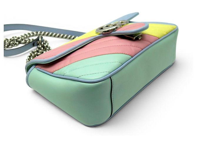 GUCCI MARMONT MEDIUM 443497 MULTICOLOR SCHULTERTASCHE Mehrfarben - Ansicht 3