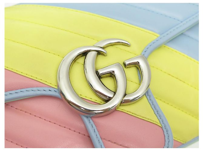 GUCCI MARMONT MEDIUM 443497 MULTICOLOR SCHULTERTASCHE Mehrfarben - Ansicht 5