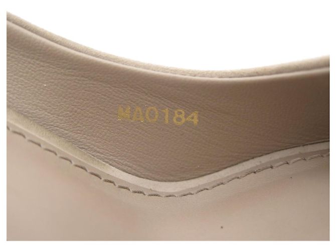 NEUE LOUIS VUITTON EYELINE OPEN TOE PUMP 39 WILDLEDER-PUMPS SCHUHE Grau - Ansicht 12