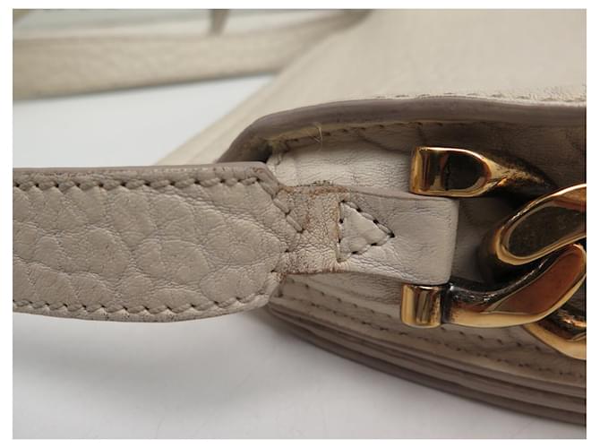 BORSA A SPALLA GIVENCHY INFINITY IN PELLE GRAIN CREME - vista 18