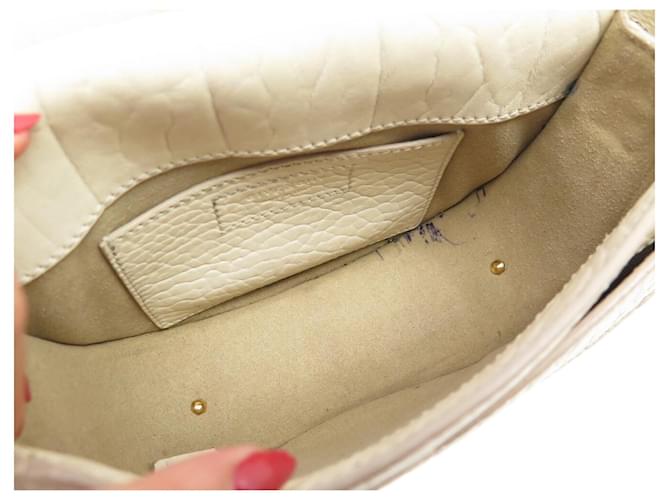 BORSA A SPALLA GIVENCHY INFINITY IN PELLE GRAIN CREME - vista 7