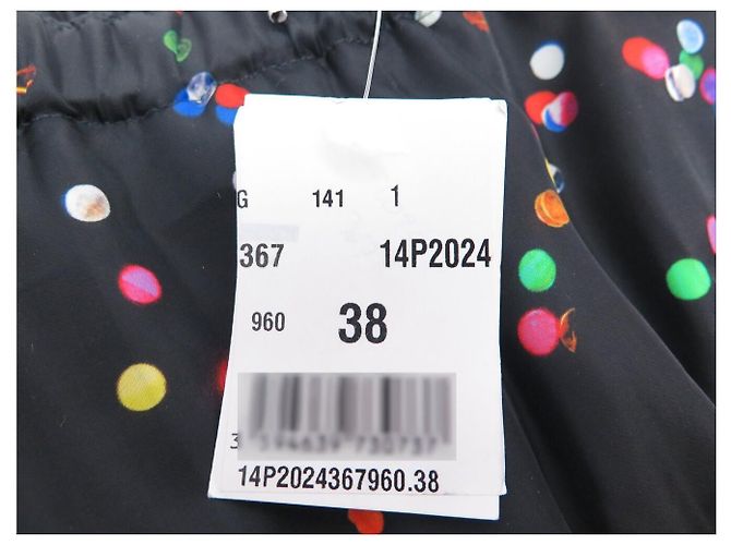 NUOVO ABITO GIVENCHY IN POPELINE A FIORI 14P2024 M 38 COTONE MULTICOLORE - vista 6