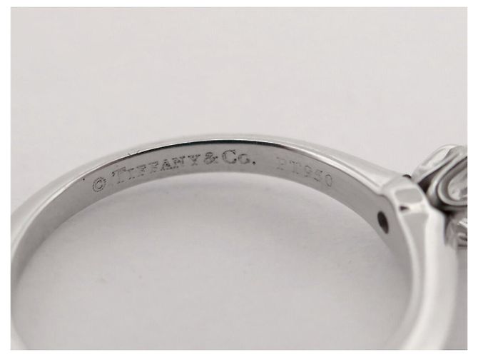 TIFFANY & CO DIAMANT SOLITÄR RING 0.27CT IN PLATIN GRÖSSE 49 ZERTIFIKAT - Ansicht 10
