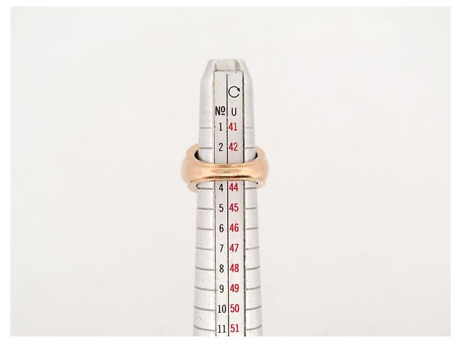 Autre Marque DOME RING 12 STERNGEFASSTE DIAMANTEN 0.39CT 43 IN 18K GELBGOLD PINKY RING - Ansicht 8
