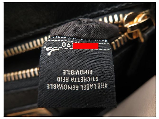 BORSA FENDI PEEKABOO MEDIUM 8BN290 PELLE INvecchiata NERA TRACULLA Nero - vista 14