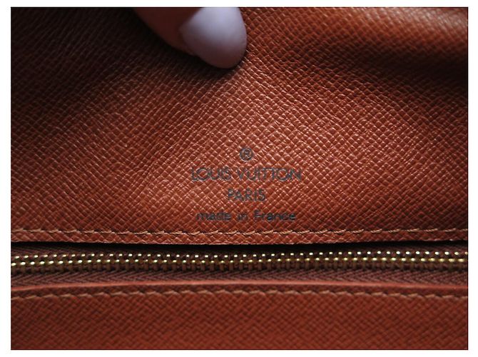 BOLSA LOUIS VUITTON BOULOGNE 35 M51260 em Canvas Monogram com Alça de Ombro Marrom - vista 10