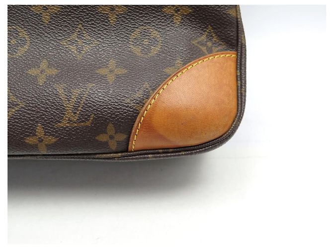BOLSA LOUIS VUITTON BOULOGNE 35 M51260 em Canvas Monogram com Alça de Ombro Marrom - vista 17