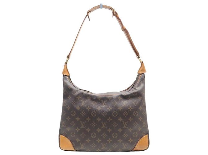 BOLSA LOUIS VUITTON BOULOGNE 35 M51260 em Canvas Monogram com Alça de Ombro Marrom - vista 2
