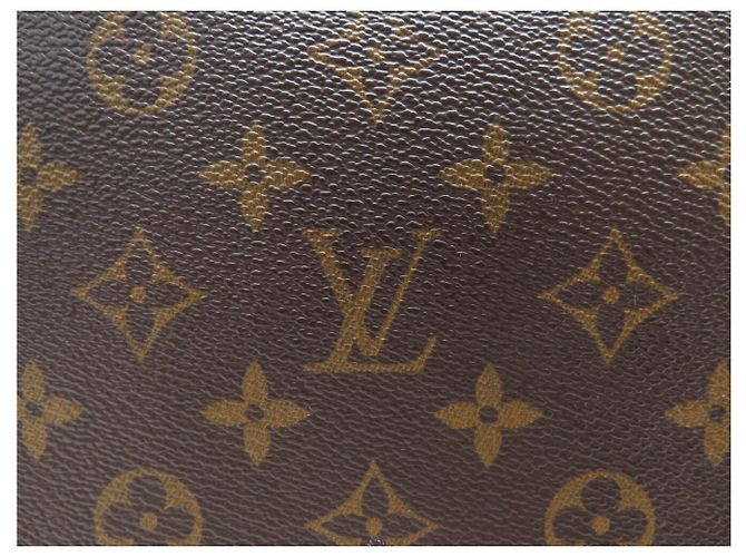 BOLSA LOUIS VUITTON BOULOGNE 35 M51260 em Canvas Monogram com Alça de Ombro Marrom - vista 7