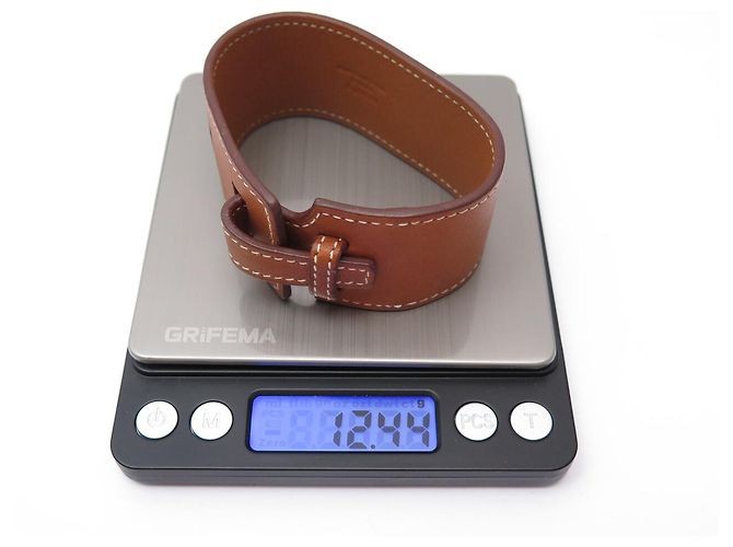 Hermès NUOVO BRACCIALE HERMES DE FORCE IN PELLE BARENIA T18 20 MANCHETTE CUFF BANGLE Marrone - vista 8