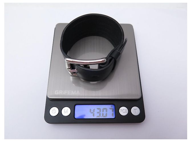 Hermès NUOVO BRACCIALE HERMES FORCE MANICOTTO FIBBIA PELLE VACCA HUNTER Nero - vista 6