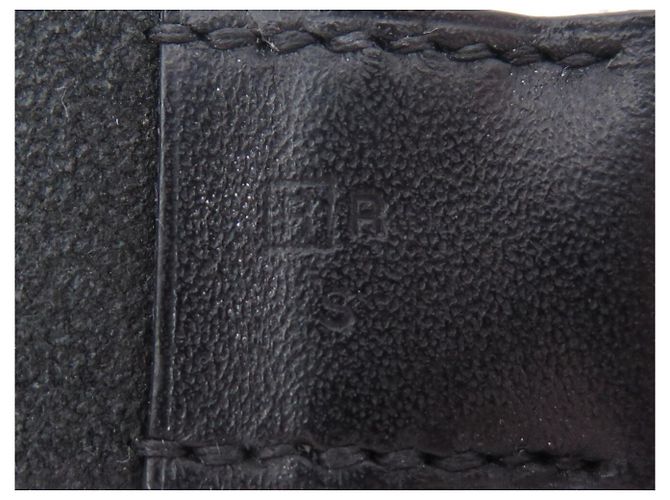 Hermès NUOVO BRACCIALE HERMES FORCE MANICOTTO FIBBIA PELLE VACCA HUNTER Nero - vista 8