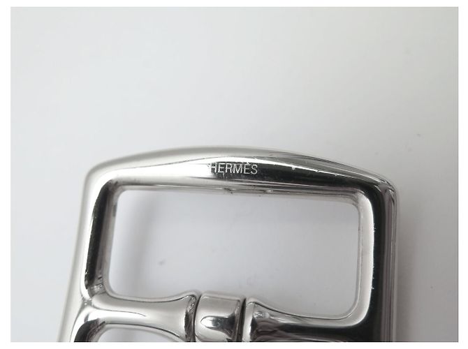 Hermès SELENE HERMES ETRIVIERE SILBERMETALL VENETIANISCHES GLIED T90 SILVER BELT - Ansicht 7