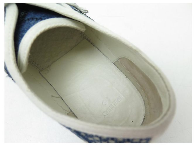 SNEAKERS CHRISTIAN DIOR WALK'N PATCHWORK DENIM 38 BLU - vista 10
