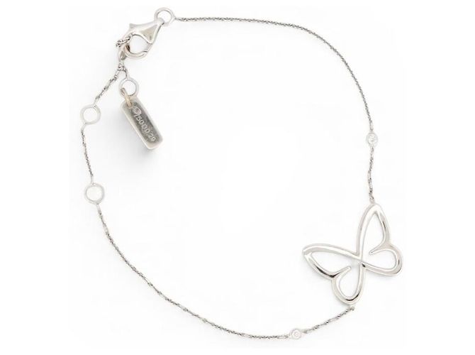 BRACCIALE MESSIKA BUTTERFLY DIAMANTI IN ORO BIANCO 18K 2.3G GOLD DIAMONDS BANGLE - vista 2