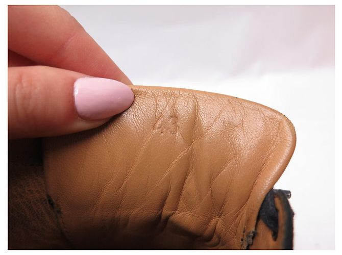 Hermès SNEAKERS HERMES TIE BREAK 43 IN PELLE E CAMOSCIO NERO - vista 10
