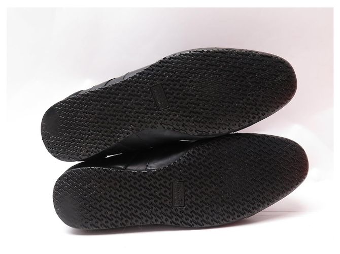 Hermès SNEAKERS HERMES TIE BREAK 43 IN PELLE E CAMOSCIO NERO - vista 6