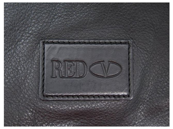 BORSA TOTE RED VALENTINO IN PELLE NERA CON NODO Nero - vista 10