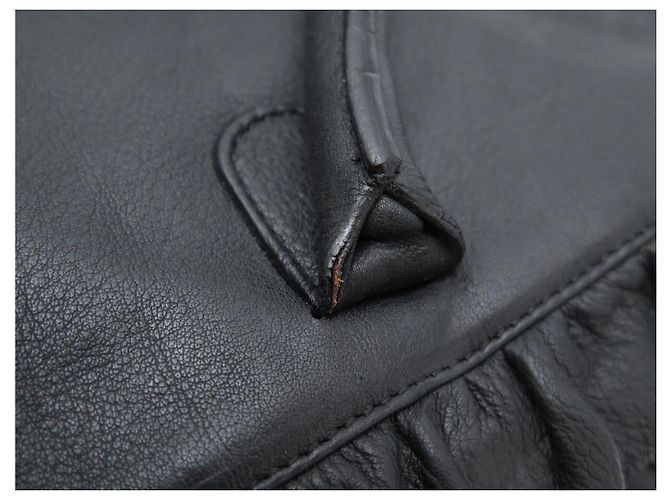 BORSA TOTE RED VALENTINO IN PELLE NERA CON NODO Nero - vista 13