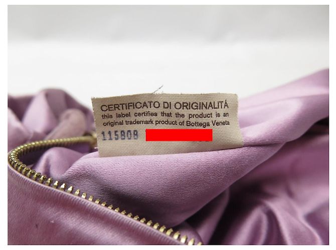 POCHETTE BOTTEGA VENETA 115808 SATIN ROSE VINTAGE - vista 8