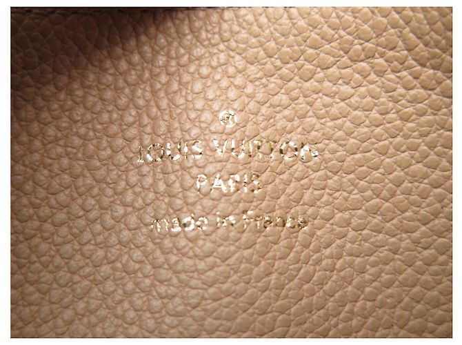 NEUER LOUIS VUITTON MONOGRAM EMPREINTE LEDERGELDBÖRSE Beige - Ansicht 16