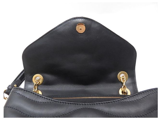 BOLSO LOUIS VUITTON NEW WAVE CHAIN MM M58552 EN CUERO NEGRO CON CORREA - vista 10
