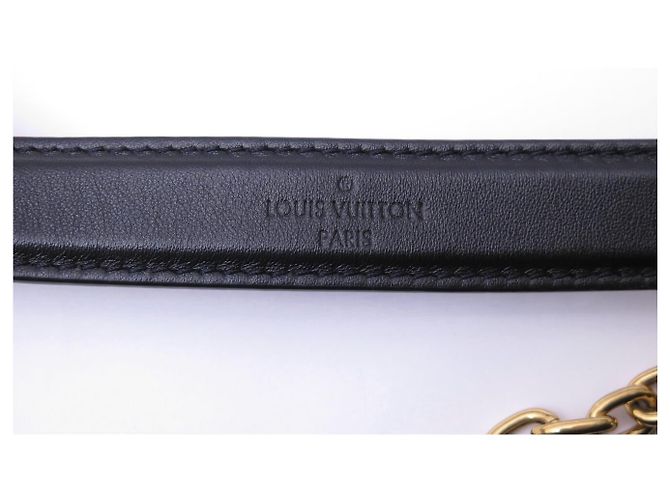 BOLSO LOUIS VUITTON NEW WAVE CHAIN MM M58552 EN CUERO NEGRO CON CORREA - vista 8