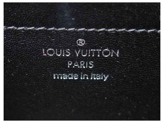 BORSA LOUIS VUITTON BLEECKER BOX in pelle vernice con tracolla handbag Grigio - vista 15