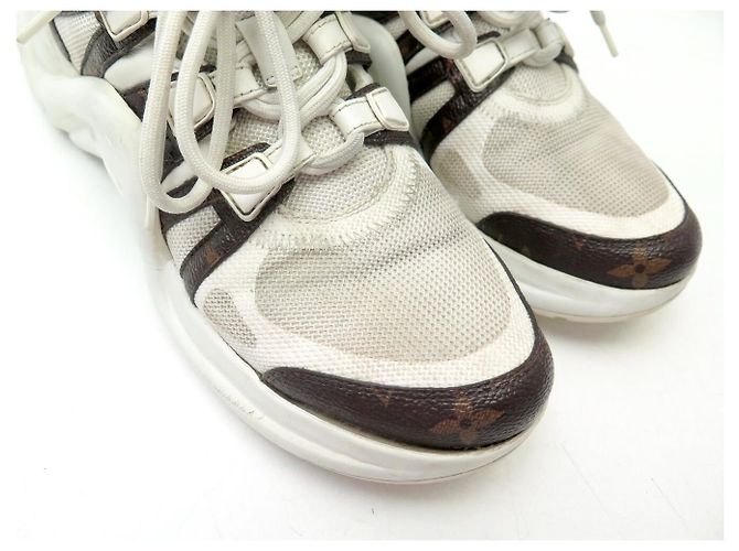 LOUIS VUITTON ARCHLIGHT TRAINER 1A43L6 38.5 TOILE MONOGRAM SNEAKER - Ansicht 14