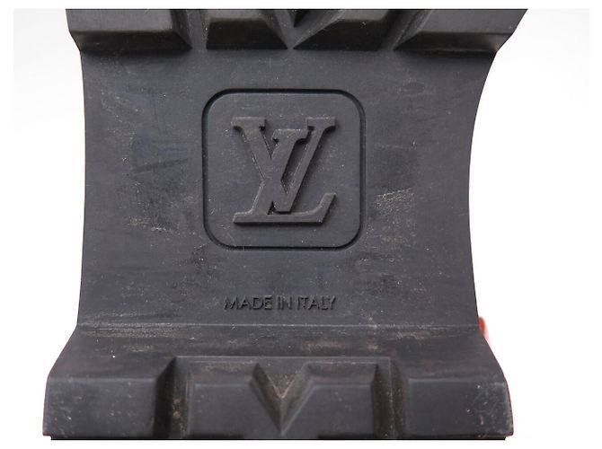 BOTAS DE COMBATE LOUIS VUITTON TERRITORY 1A4FNZ 38.5 RANGERS SHOES Negro - vista 11