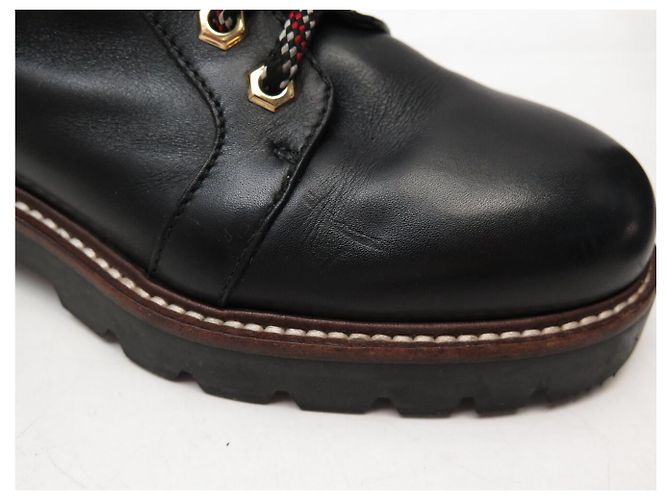 BOTAS DE COMBATE LOUIS VUITTON TERRITORY 1A4FNZ 38.5 RANGERS SHOES Negro - vista 15