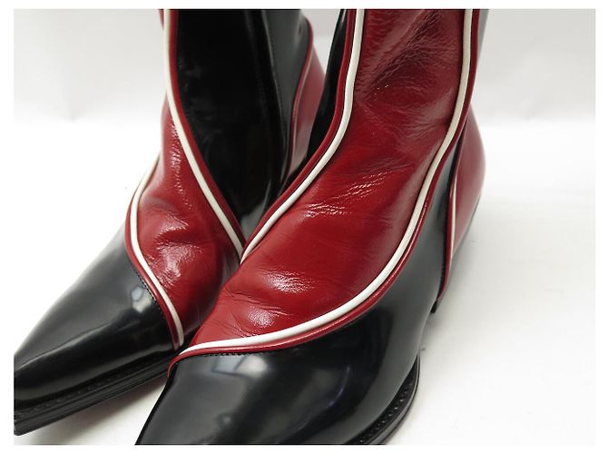 BOTAS ANKLE LOUIS VUITTON SANTIAG MATADOR 1A8CWF 38 COURO 1600E - vista 13