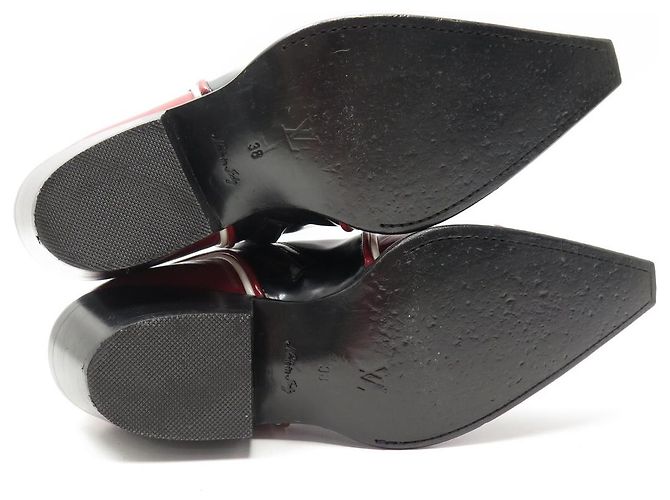BOTAS ANKLE LOUIS VUITTON SANTIAG MATADOR 1A8CWF 38 COURO 1600E - vista 6